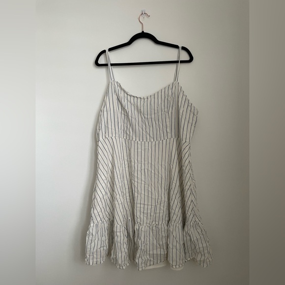 Old Navy XXL lined, striped, fit and flare Sundress - Picture 5 of 7